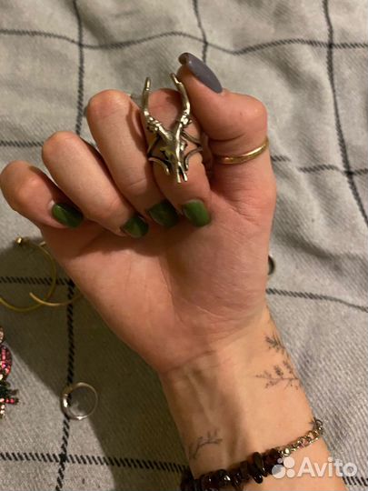 Кулоны, кольца, браслет, серьги
