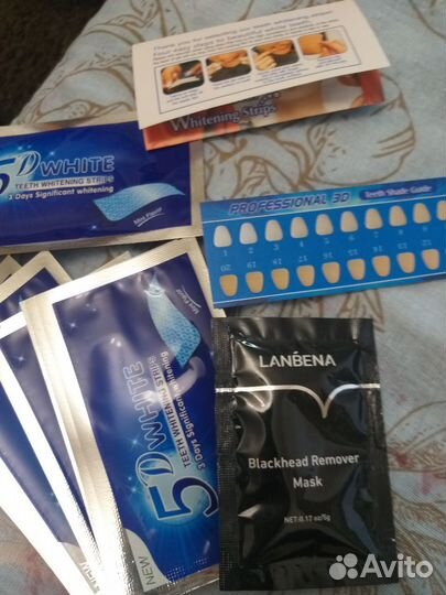 Отбеливающие полоски для зубов 5D