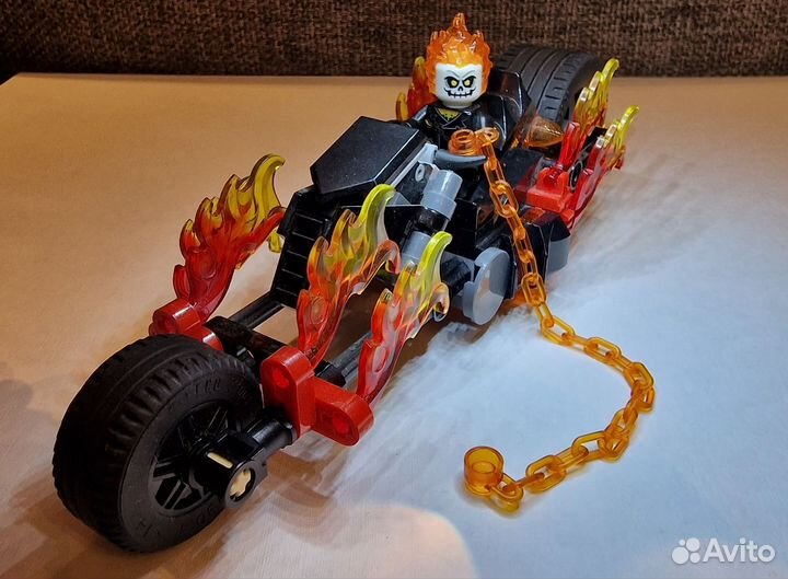 Lego 76058 Человек-паук союз с Призрачным гонщиком