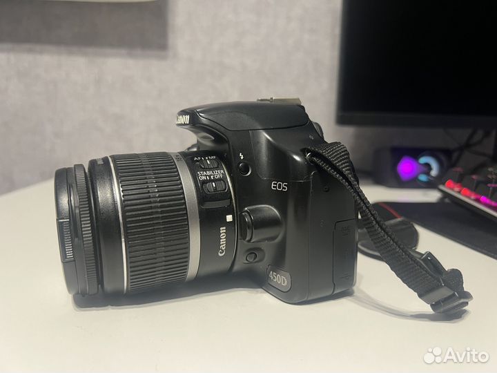 Зеркальный фотоаппарат Canon 450d