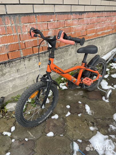 Детский велосипед btwin 16