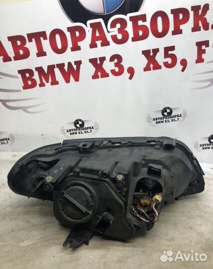Фара левая бмв Х5 е53 галоген