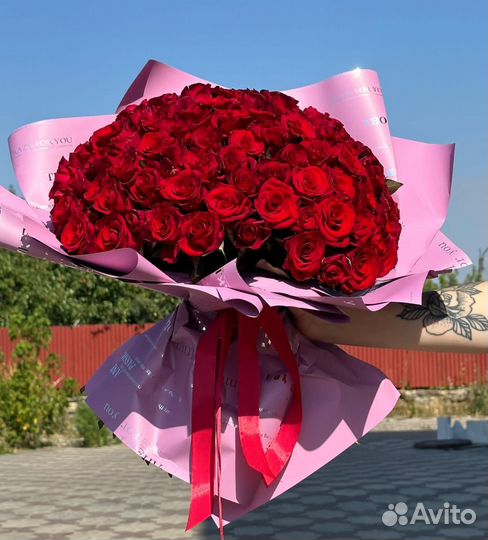 Букет роз 51 роза с доставкой