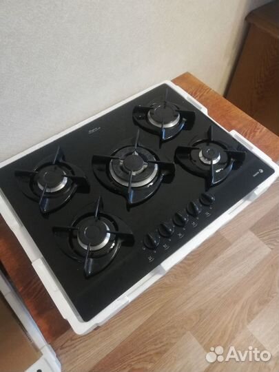 Газовая варочная панель, 5 конфорок