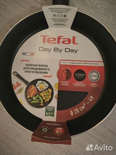 Сковорода tefal новая 28см