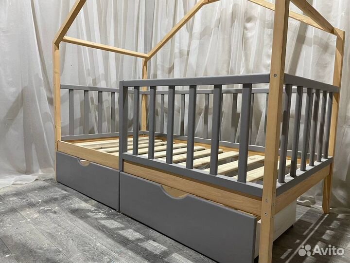 Детская кровать домик