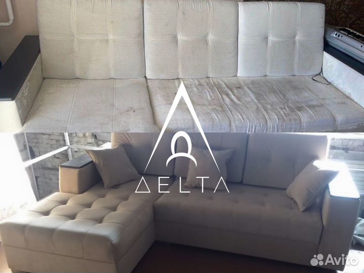 Перетяжка и ремонт мягкой мебели