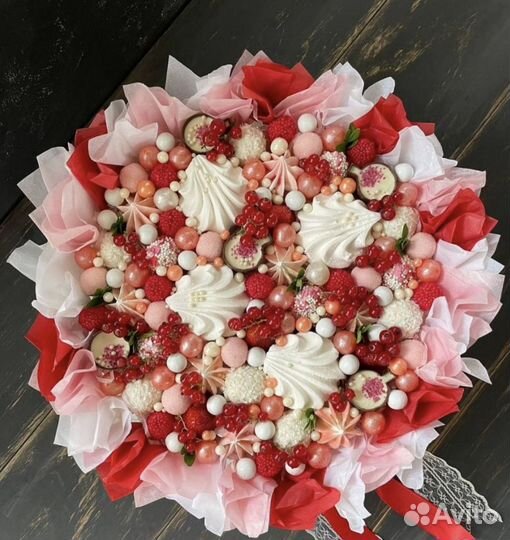 Съедобные подарочные букеты