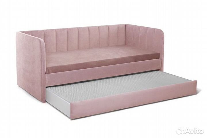Мягкая кровать 180*90 с доп. спальным местом