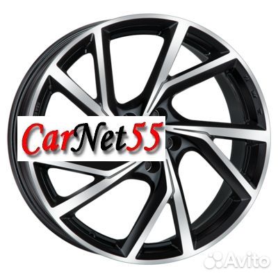 MAK 8x18/5x108 ET45 D72 Kassel Black mirror