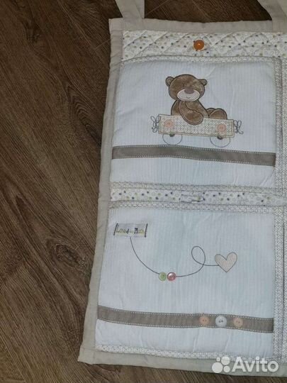 Кармашки и одеяло mothercare для новорожденных