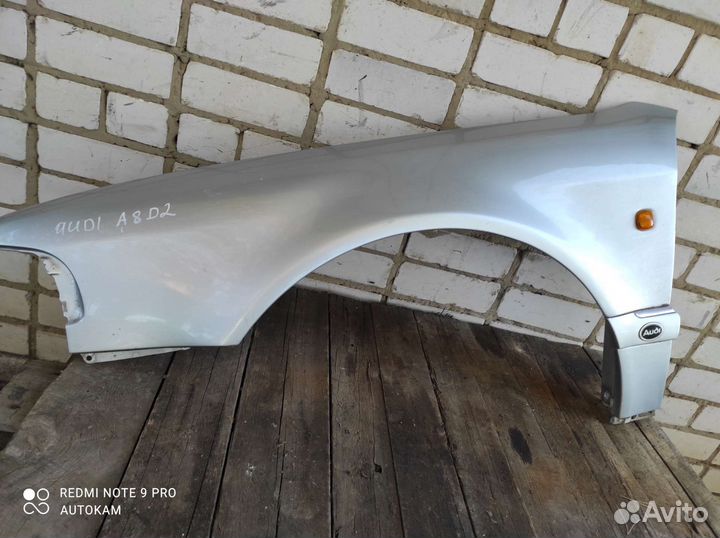 Крыло переднее левое Audi a8. D2