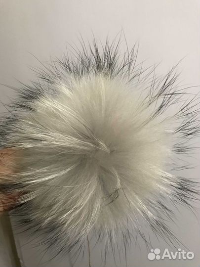 Помпоны из натурального меха
