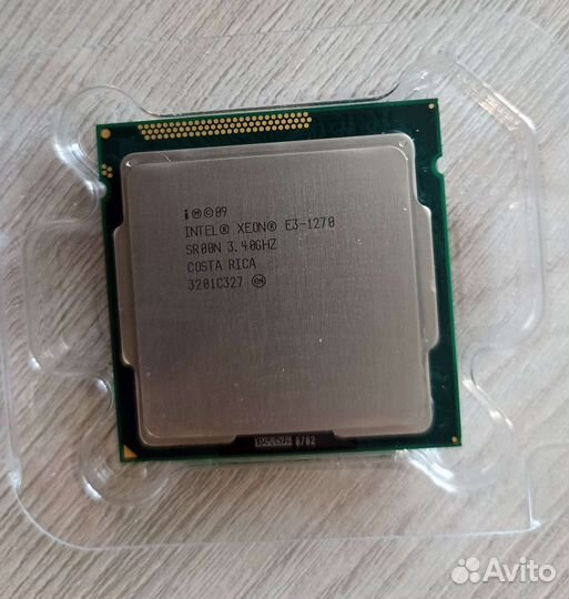 Процессор Intel Xeon E3-1270 сокет 1155