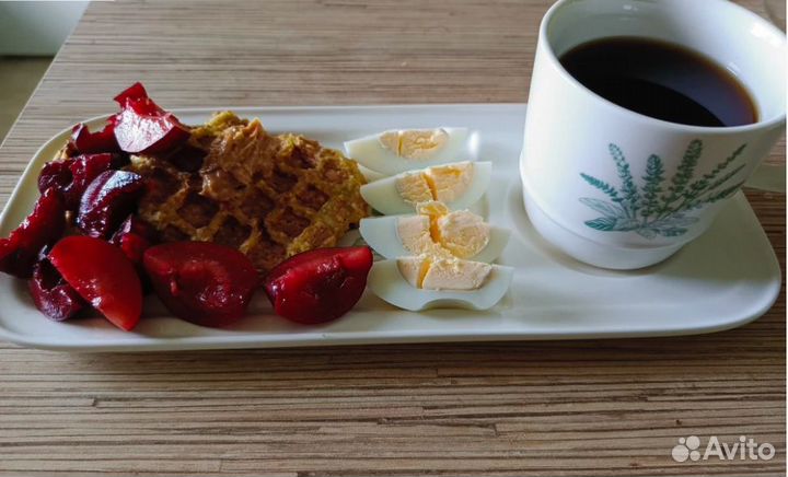 Новая чайная пара с подносом Salvia 285мл фарфор