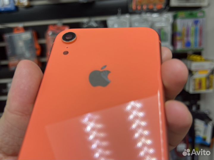 Корпус iPhone XR коралловый