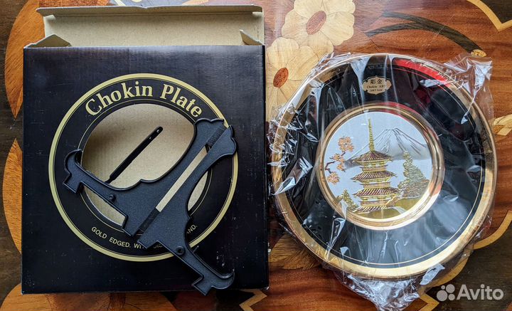 Декор тарелки и ваза The Art of Chokin Япония