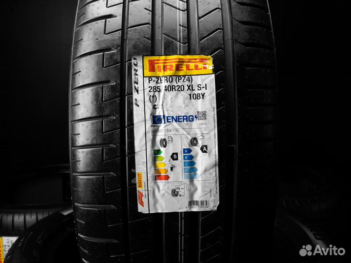 Pirelli P Zero PZ4 285/40 R20 и 255/45 R20 116Y