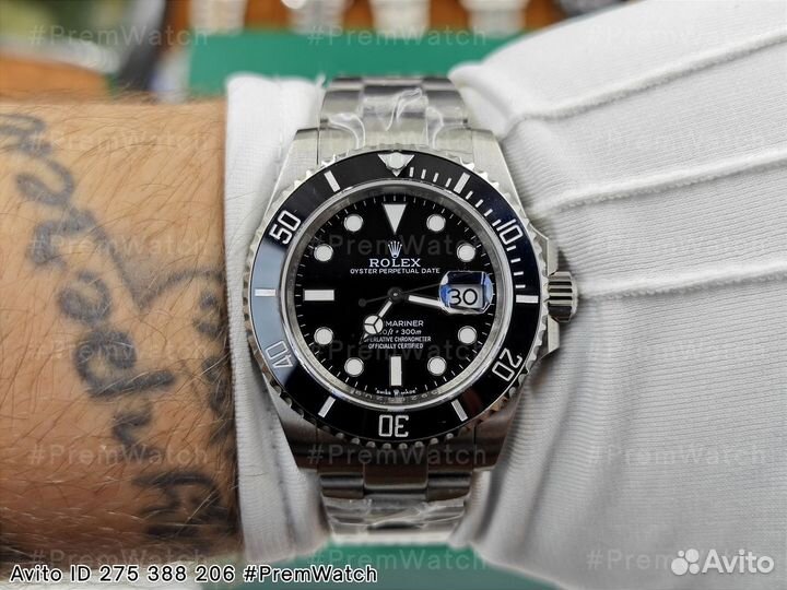 Часы Rolex Submariner Black Miyota