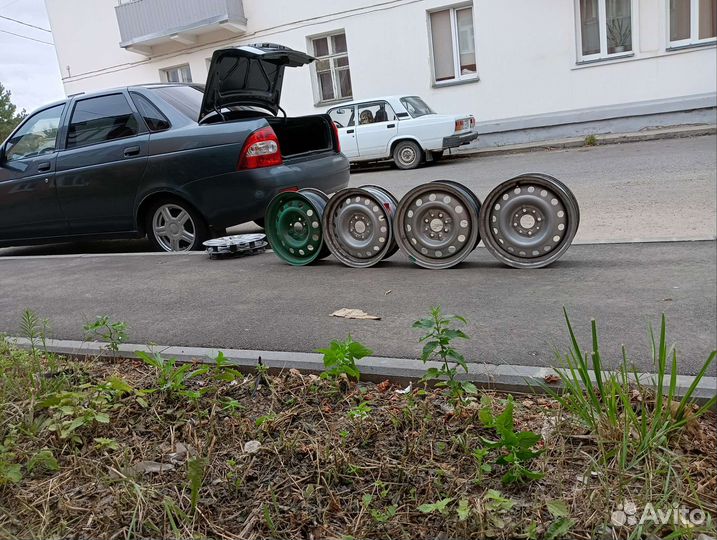 Диски штампованные r14 LADA