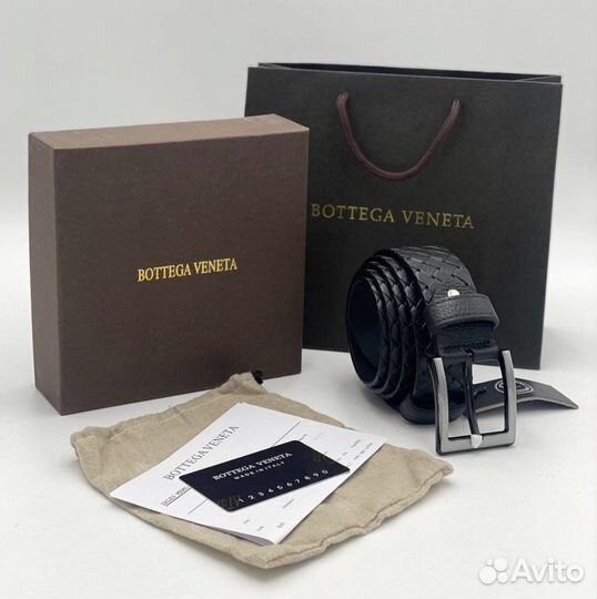 Bottega veneta ремень новый кожа