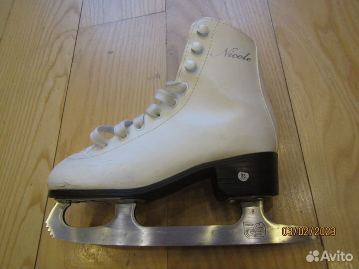 Коньки фигурные детские 33 размер nordway Nicole