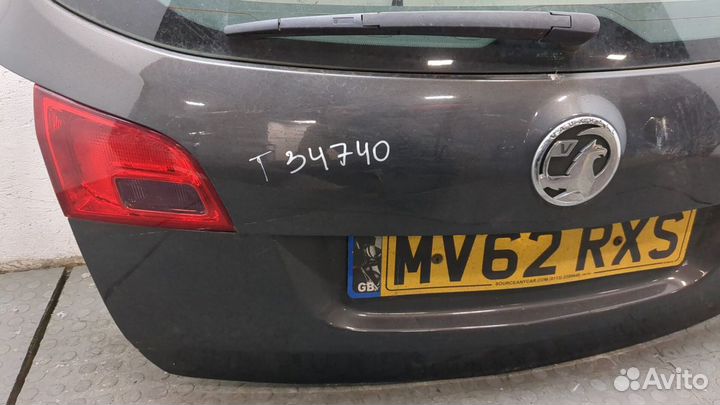 Крышка багажника Opel Astra J, 2012