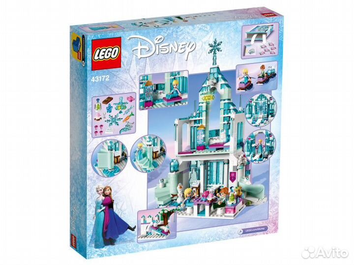 Lego Disney Princess 43172 Волшебный замок Эльзы