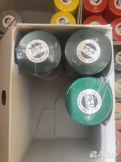Краска Tamiya PS для кувова лексан