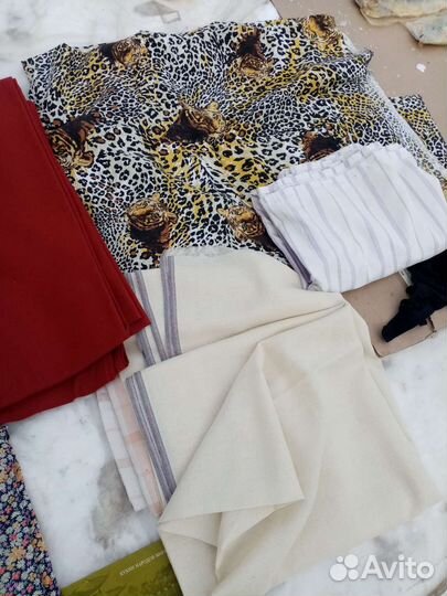 Ткани разные отрезы СССР новые