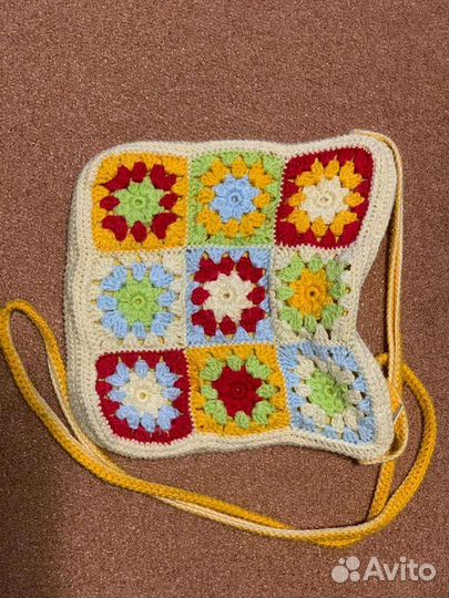 Детские вязанные сумочки