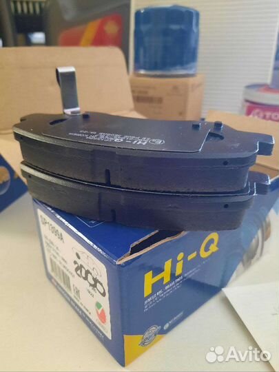 Передние тормозные колодки Hi-q Rio/Solaris