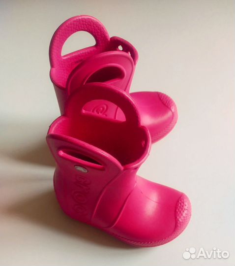 Сапоги Crocs для девочки, р. 23 (C6)