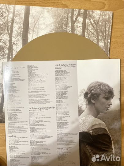 Виниловая пластинка Taylor Swift - folklore