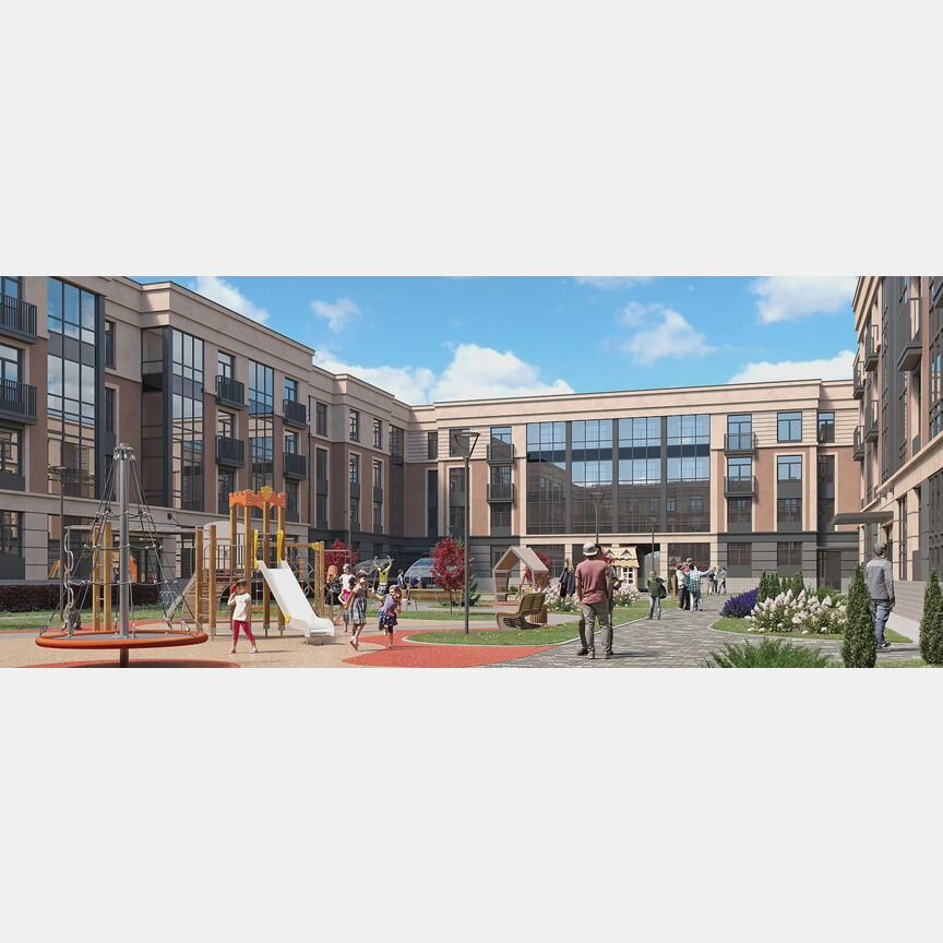 1-к. квартира, 38,2 м², 4/4 эт.