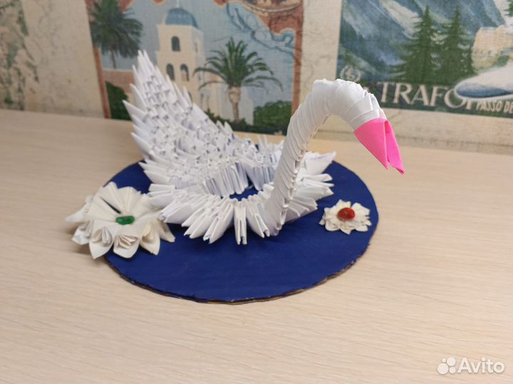 Поделка Лебедь. Поделка на 8 марта