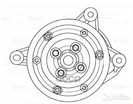 Насос водяной LWP1804 luzar
