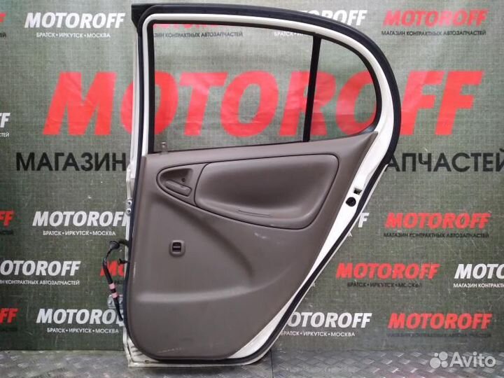 Дверь задняя правая Тойота Платс NCP12 светл А922