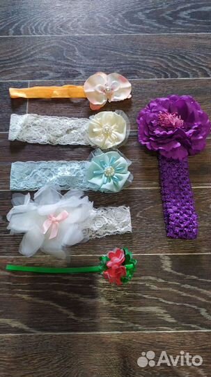 Новые повязки и украшения для девочек