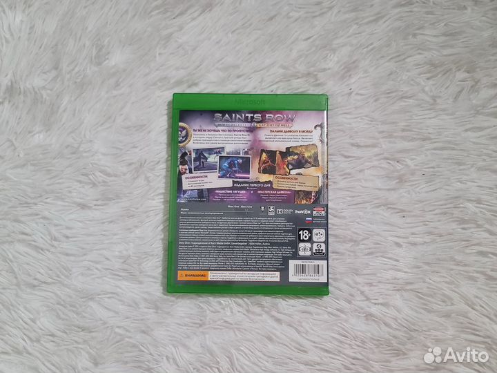 XBox One Series. Saints Row IV. Новый и бу