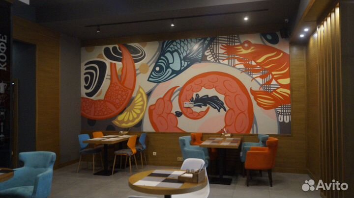 Граффити оформление/роспись стен