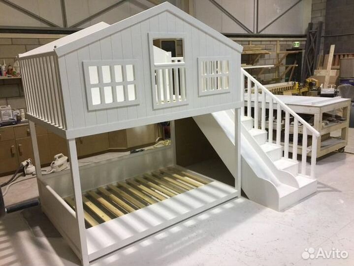 Детская кровать домик