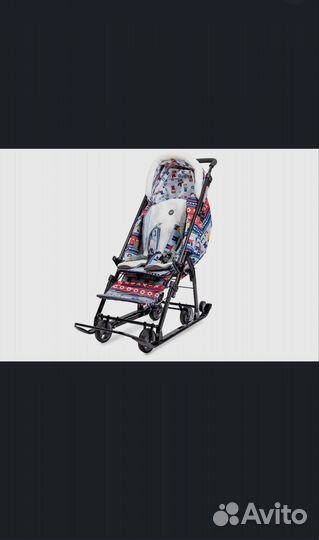 Детские санки коляска