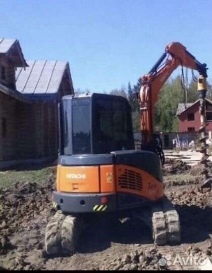 Услуги Мини экскаватора Ямобур