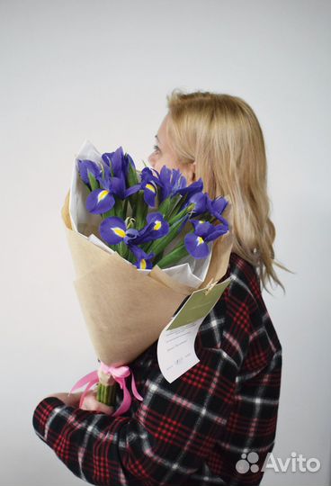 Букет из ирисов