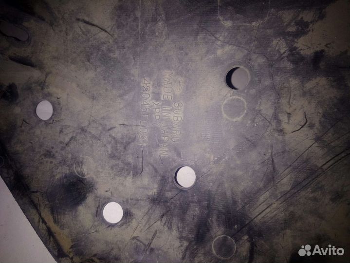 Защита днища subaru forester 3