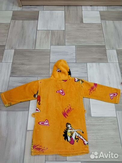 Детский махровый халат