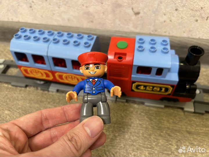 Lego duplo поезд большой набор