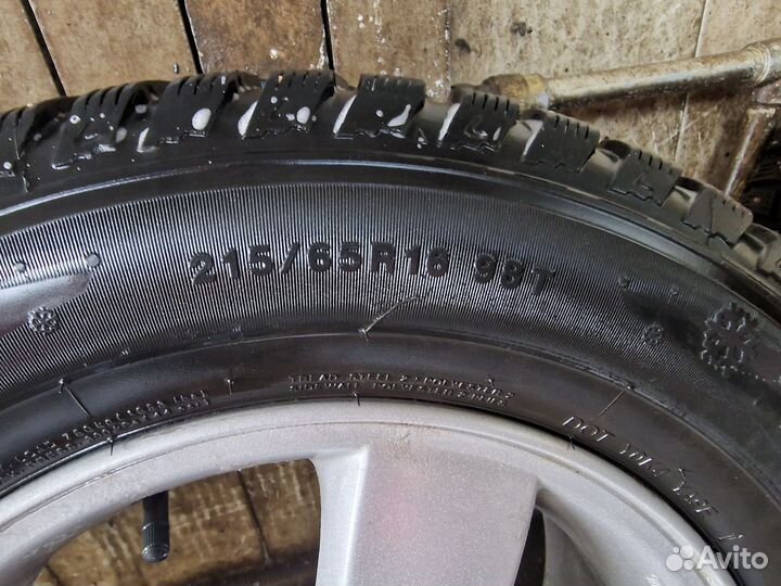 Диски с резиной шип 215/65 R16