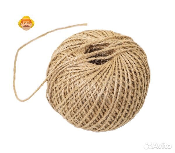Шпагат джутовый, 100 м